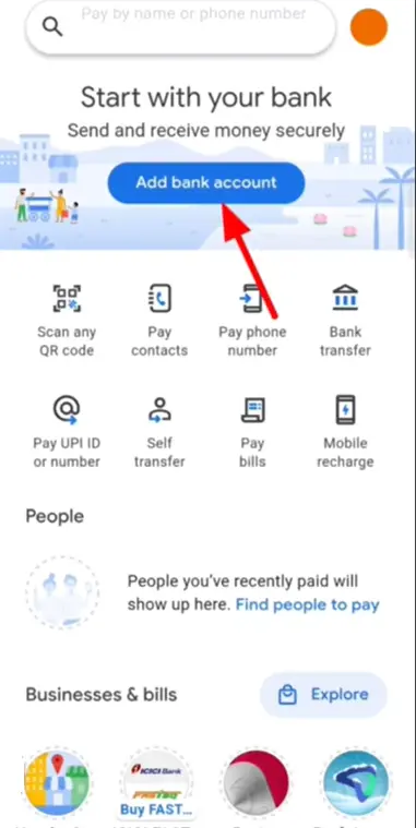 google pay account s5